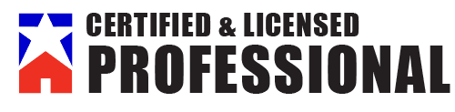 Certified & Licensed Professional badge